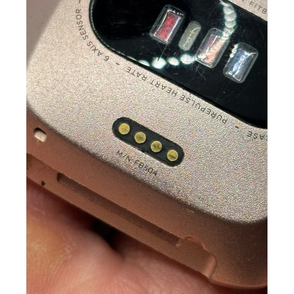 Fitbit Versa 4 Fitness Smartwatch - Peach/Rose Gold - Head Only